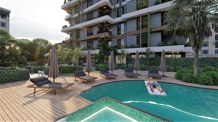 شقق للبيع بالاقساط في الانيا - مجمع قيد الانشاء في افسلار / الانيا 