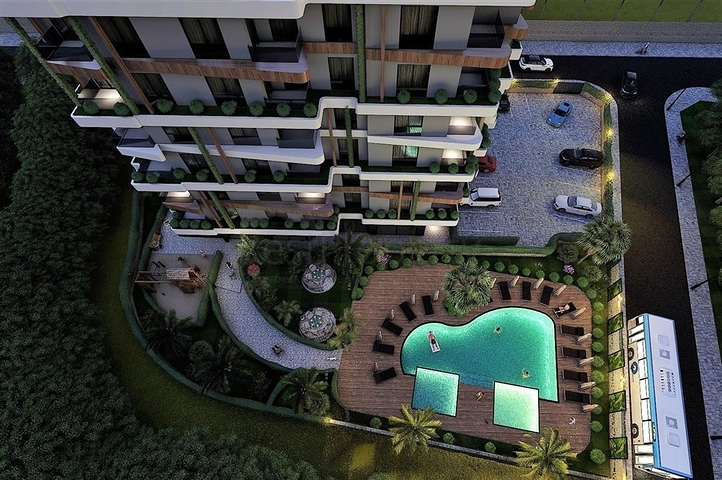 شقق للبيع بالاقساط في الانيا - مجمع قيد الانشاء في افسلار / الانيا 