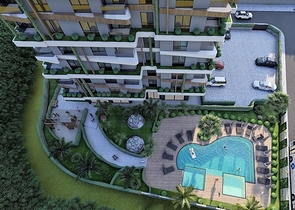 شقق للبيع بالاقساط في الانيا - مجمع قيد الانشاء في افسلار / الانيا 