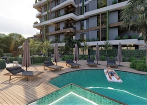 شقق للبيع بالاقساط في الانيا - مجمع قيد الانشاء في افسلار / الانيا 