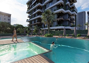 شقق للبيع بالاقساط في الانيا - مجمع قيد الانشاء في افسلار / الانيا 