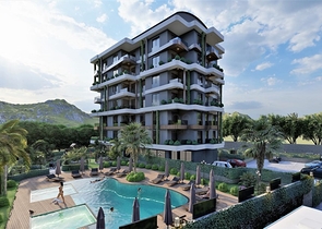 شقق للبيع بالاقساط في الانيا - مجمع قيد الانشاء في افسلار / الانيا 