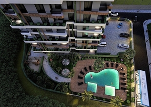 شقق للبيع بالاقساط في الانيا - مجمع قيد الانشاء في افسلار / الانيا 