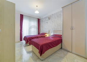 اطلالة بحر ساحرة - شقة 2 غرفة وصالة مفروشة -اول صف على البحر -في محمودلار / الانيا 