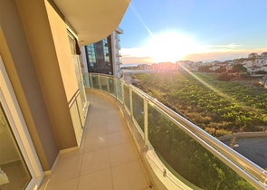 شقة غرفتين وصالة مفروشة -مجمع بخدمات مميزة -في افسلار / الانيا 