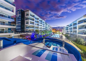 شقق للبيع في كاستل - 2 غرفة وصالة دوبلكس - مجمع 5 نجوم -في كاستل / الانيا 