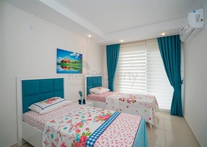 شقق للبيع في كاستل - 2 غرفة وصالة دوبلكس - مجمع 5 نجوم -في كاستل / الانيا 