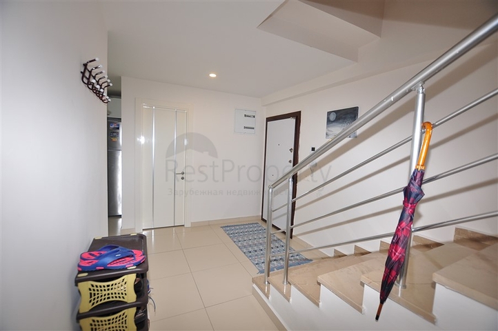 اطلالة بحر - دوبلكس 2 غرفة وصالة ضمن مجمع فاخر في كاستل / الانيا 