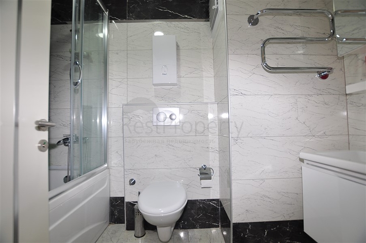 اطلالة بحر - دوبلكس 2 غرفة وصالة ضمن مجمع فاخر في كاستل / الانيا 