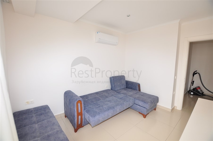 اطلالة بحر - دوبلكس 2 غرفة وصالة ضمن مجمع فاخر في كاستل / الانيا 