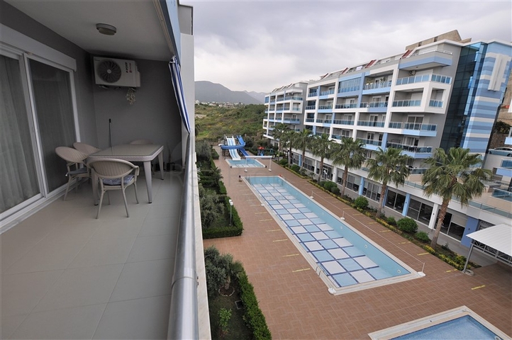 اطلالة بحر - دوبلكس 2 غرفة وصالة ضمن مجمع فاخر في كاستل / الانيا 