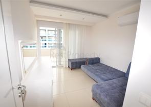 اطلالة بحر - دوبلكس 2 غرفة وصالة ضمن مجمع فاخر في كاستل / الانيا 