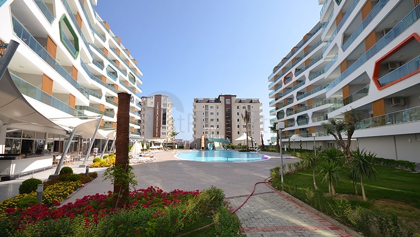 اطلالة بحر -دوبلكس 2 غرفة وصالة -ضمن مجمع 5 نجوم في افسلار / الانيا 