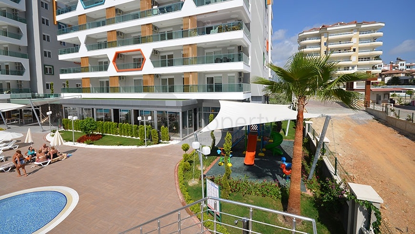 اطلالة بحر -دوبلكس 2 غرفة وصالة -ضمن مجمع 5 نجوم في افسلار / الانيا 