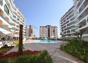 اطلالة بحر -دوبلكس 2 غرفة وصالة -ضمن مجمع 5 نجوم في افسلار / الانيا 