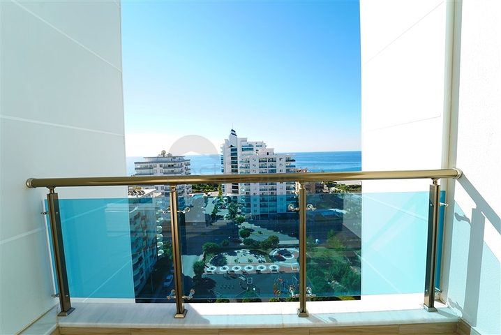 اطلالة بحر -شقة 2 غرفة وصالة -مجمع فاخر -في محمودلار / الانيا 