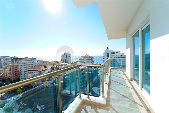 اطلالة بحر -شقة 2 غرفة وصالة -مجمع فاخر -في محمودلار / الانيا 