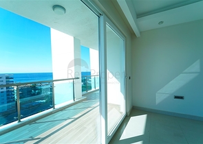 اطلالة بحر -شقة 2 غرفة وصالة -مجمع فاخر -في محمودلار / الانيا 