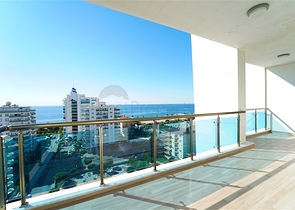 اطلالة بحر -شقة 2 غرفة وصالة -مجمع فاخر -في محمودلار / الانيا 