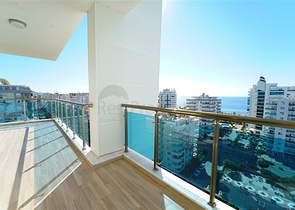 اطلالة بحر -شقة 2 غرفة وصالة -مجمع فاخر -في محمودلار / الانيا 