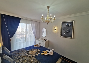 اطلالة بحر -شقة واسعة -تصميم 1+2 - مفروشة -في محمودلار / الانيا  