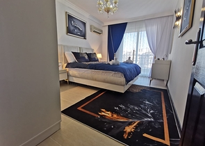 اطلالة بحر -شقة واسعة -تصميم 1+2 - مفروشة -في محمودلار / الانيا  