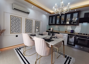 اطلالة بحر -شقة واسعة -تصميم 1+2 - مفروشة -في محمودلار / الانيا  