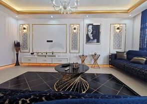 اطلالة بحر -شقة واسعة -تصميم 1+2 - مفروشة -في محمودلار / الانيا  