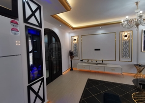 اطلالة بحر -شقة واسعة -تصميم 1+2 - مفروشة -في محمودلار / الانيا  