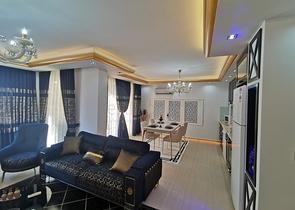 اطلالة بحر -شقة واسعة -تصميم 1+2 - مفروشة -في محمودلار / الانيا  