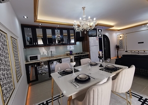 اطلالة بحر -شقة واسعة -تصميم 1+2 - مفروشة -في محمودلار / الانيا  