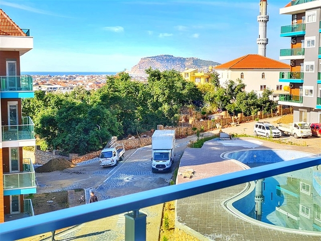 شقة غرفة وصالة مفروشة -ضمن مجمع جديد -في اوبا / الانيا 