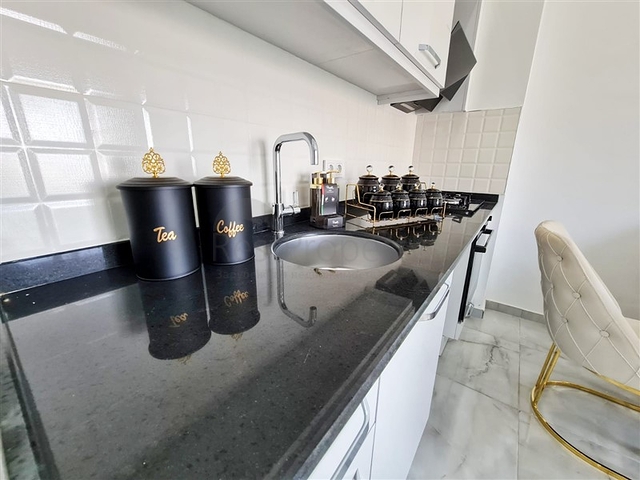 شقة غرفة وصالة مفروشة -ضمن مجمع جديد -في اوبا / الانيا 