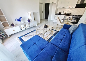 شقة غرفة وصالة مفروشة -ضمن مجمع جديد -في اوبا / الانيا 