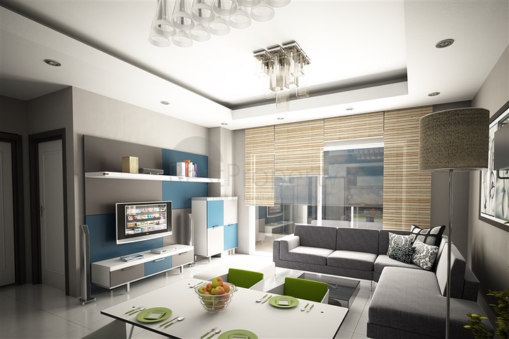 شقة جديدة للبيع في محمودلار - تصميم غرفة وصالة -ضمن مجمع حديث -محمودلار / الانيا