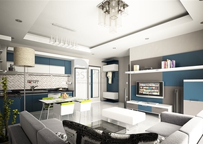 شقة جديدة للبيع في محمودلار - تصميم غرفة وصالة -ضمن مجمع حديث -محمودلار / الانيا