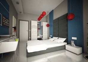 شقة جديدة للبيع في محمودلار - تصميم غرفة وصالة -ضمن مجمع حديث -محمودلار / الانيا