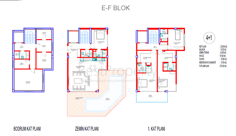 فلل فاخرة قيد الانشاء - في منطقة كارجيجاك / الانيا 