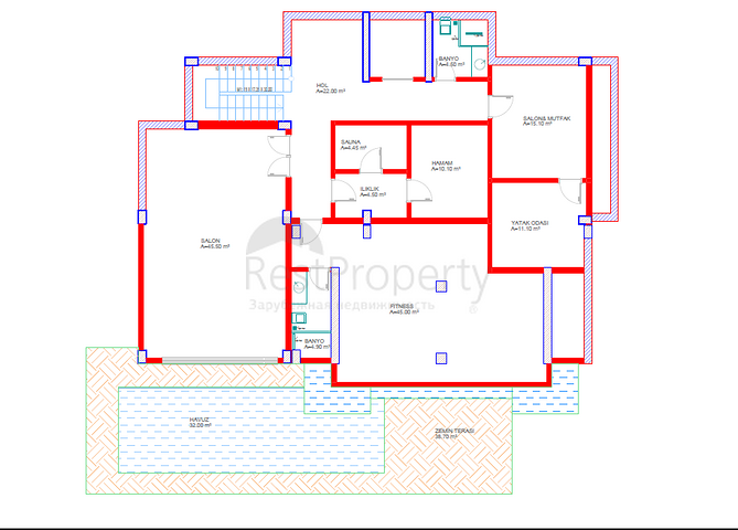 فلل فاخرة قيد الانشاء - في منطقة كارجيجاك / الانيا 