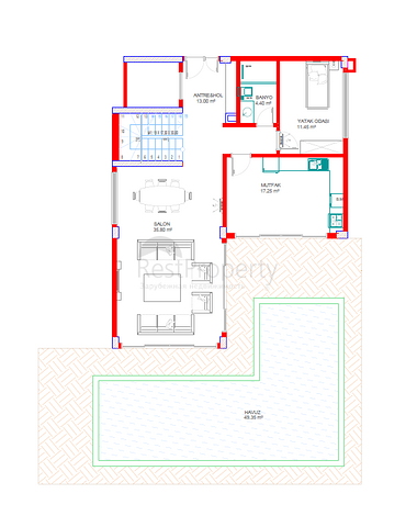 فلل فاخرة قيد الانشاء - في منطقة كارجيجاك / الانيا 