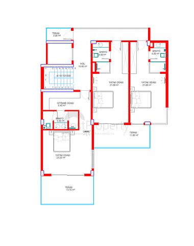 فلل فاخرة قيد الانشاء - في منطقة كارجيجاك / الانيا 