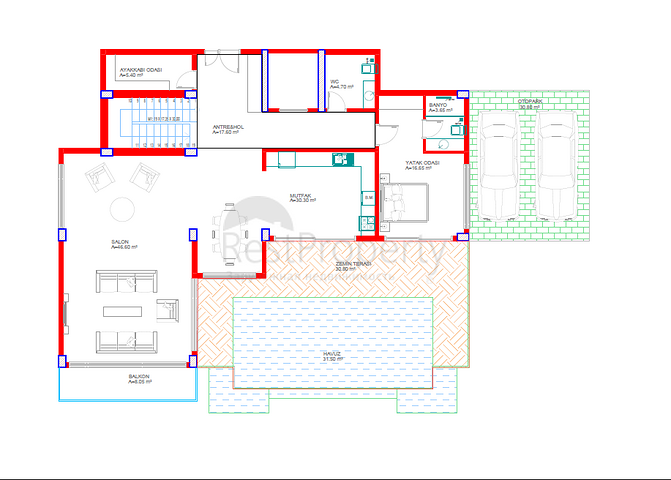 فلل فاخرة قيد الانشاء - في منطقة كارجيجاك / الانيا 