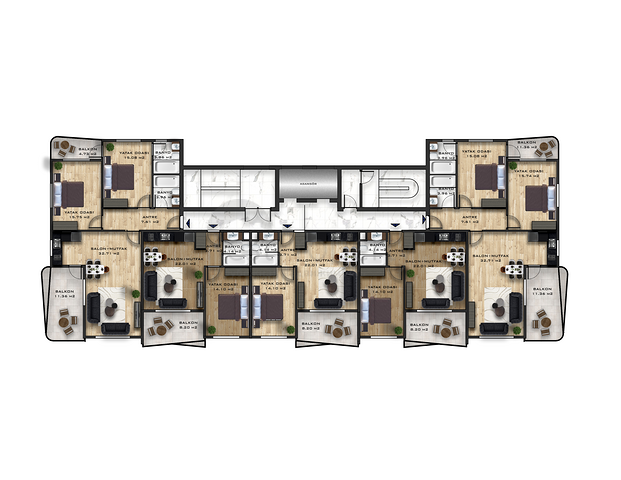 شقق بالتقسيط في الانيا -مجمع قيد الانشاء في محمودلار / الانيا 