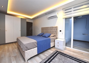 دوبلكس عائلية واسعة باطلالة بحر - ضمن مجمع سكني في محمودلار / الانيا 