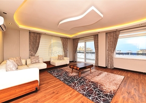 دوبلكس عائلية واسعة باطلالة بحر - ضمن مجمع سكني في محمودلار / الانيا 