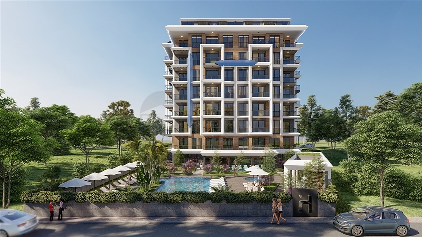 شقق بالتقسيط ضمن مجمع فاخر في الانيا - قيد الانشاء في منطقة افسلار 