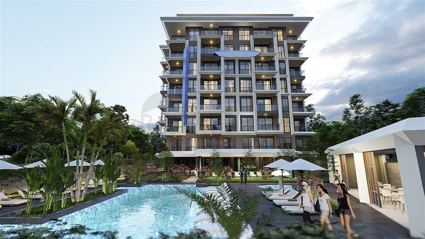 شقق بالتقسيط ضمن مجمع فاخر في الانيا - قيد الانشاء في منطقة افسلار 