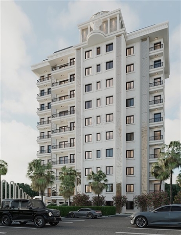 شقق بالاقساط في الانيا - مجمع قيد الانشاء في منطقة افسلار 