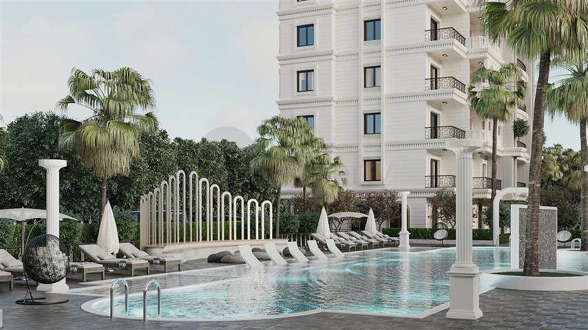 شقق بالاقساط في الانيا - مجمع قيد الانشاء في منطقة افسلار 