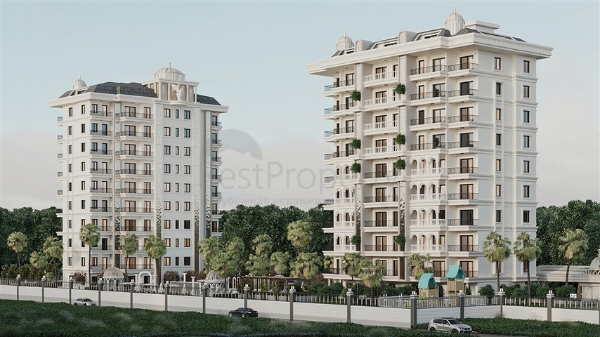 شقق بالاقساط في الانيا - مجمع قيد الانشاء في منطقة افسلار 